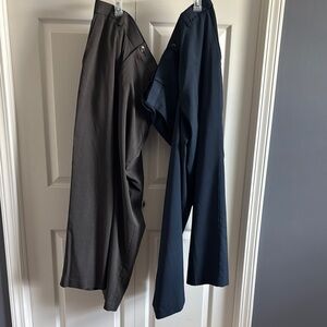 Men's Black and Gray Pants